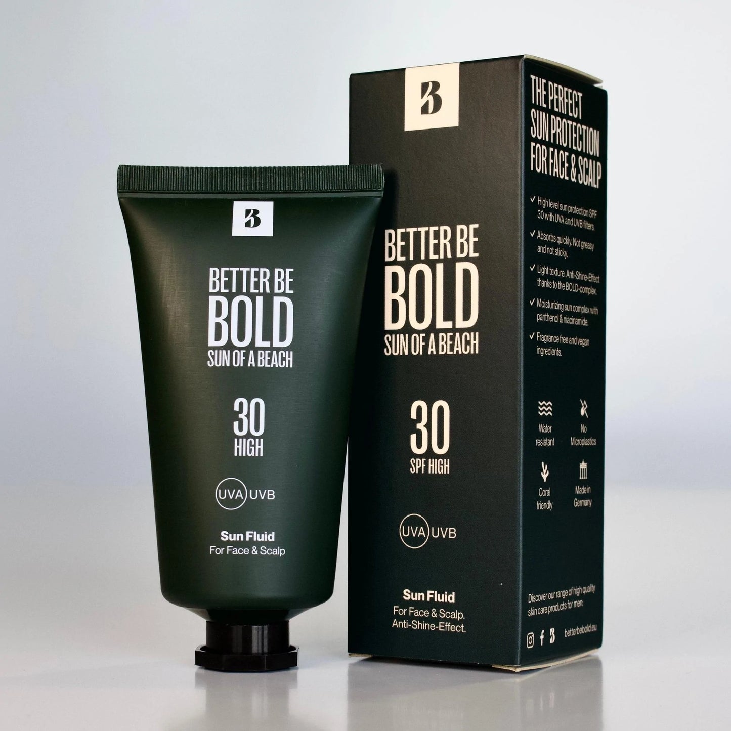 LSF30 Kopfhautpflege mit Sonnenschutz für Glatze und Gesicht 50ml