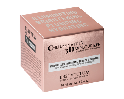 Gesichtscreme mit Probiotics für sofortigen strahlenden Glow - C-ILLUMINATING 3D MOISTURIZER