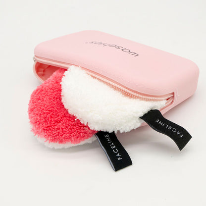 waschies Reisetasche-Set inkl. Abschminkpad & Toner-Pad